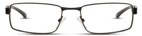 David Benjamin DB-178 Eyeglasses, 2 - Black / Red