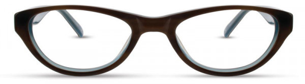 David Benjamin Purr Eyeglasses, 2 - Chocolate / Sky