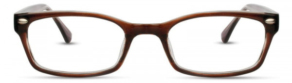 Elements EL-176 Eyeglasses, 1 - Brown / Crystal