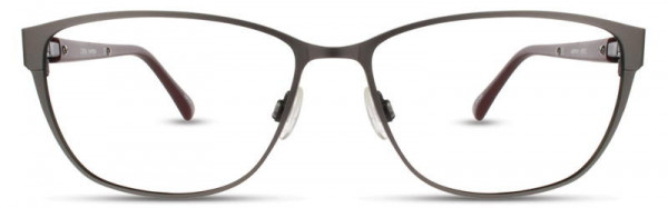 Cinzia Designs CIN-5031 Eyeglasses, 2 - Charcoal / Wine