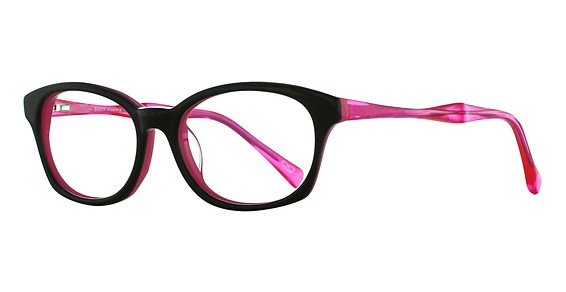 Scott Harris Scott Harris 293 Eyeglasses, 3 Black/Hot Pink