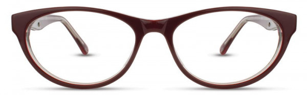 Adin Thomas AT-298 Eyeglasses, 2 - Wine / Crystal