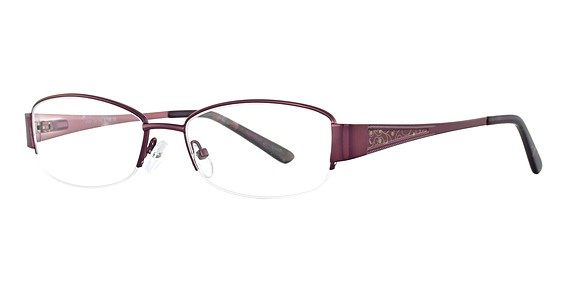 Joan Collins 9788 Eyeglasses, BURGUNDY