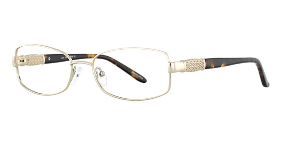 Joan Collins 9786 Eyeglasses, Gold Tortoise