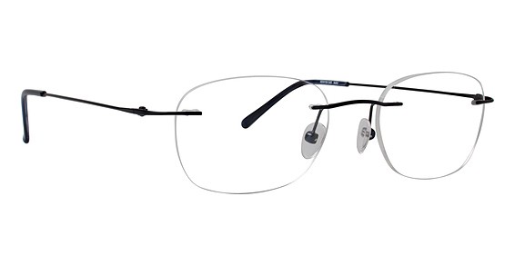 Totally Rimless TR 210 Eyeglasses, NAV Navy
