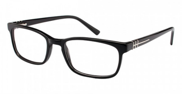 Van Heusen S339 Eyeglasses, Black
