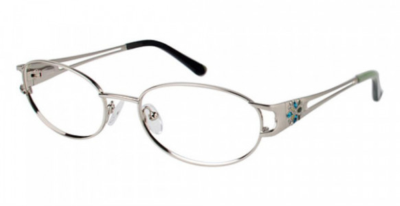 Fleur de Lis L108 Eyeglasses, Silver