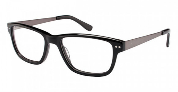 Van Heusen S337 Eyeglasses, Black
