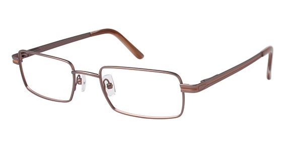 Van Heusen H115 Eyeglasses, BRN Brown