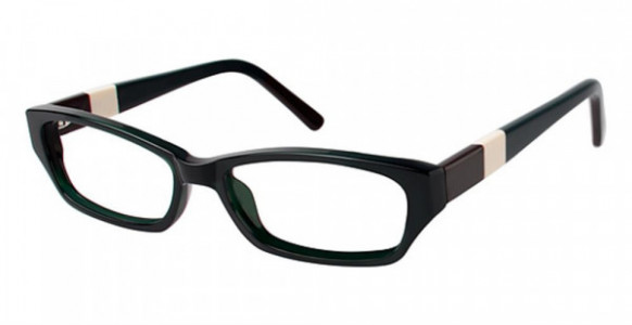 Phoebe Couture P254 Eyeglasses, Green