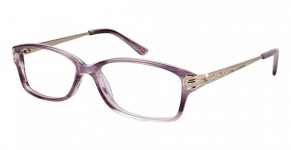Fleur de Lis L109 Eyeglasses, Purple