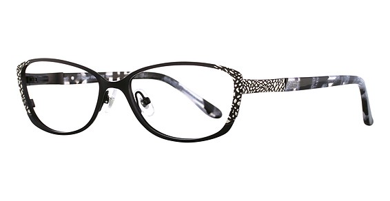 Miyagi 1484 Paris Eyeglasses, Black W/Gold