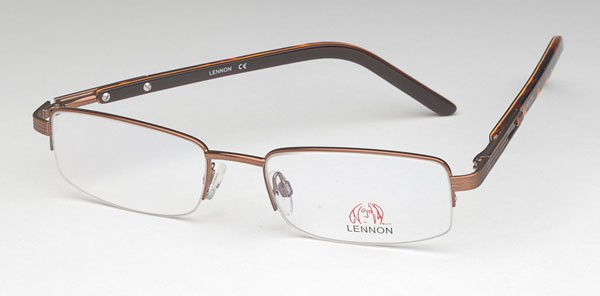 John Lennon L3011 Eyeglasses, 1-Matte Brown