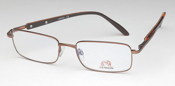 John Lennon L3008 Eyeglasses, 1-Matte Brown
