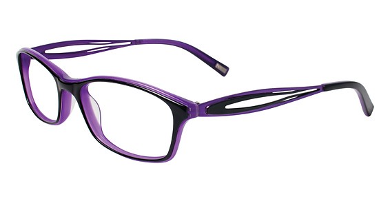NRG R572 Eyeglasses, C-2 Black/Purple