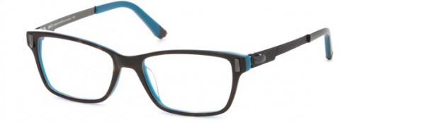 Dakota Smith DS-1003 Eyeglasses, D - Black/Blue