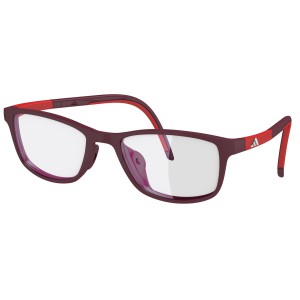 adidas A008 Ambition 2.0 Full Rim SPX kids Eyeglasses, 6058 red