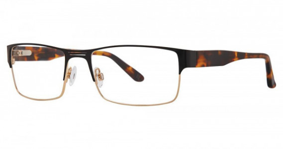 Randy Jackson Randy Jackson 1055 Eyeglasses, 235 Black/Gold