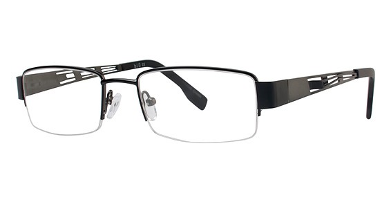 Blu Blu 116 Eyeglasses, SATIN BLACK