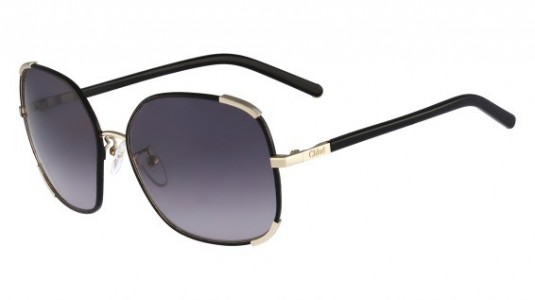 Chloé CE109SL Sunglasses, (752) GOLD/BLACK