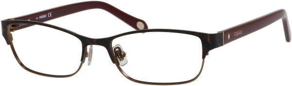 Fossil FOS 6034 Eyeglasses, 0DC7 Demi Brown