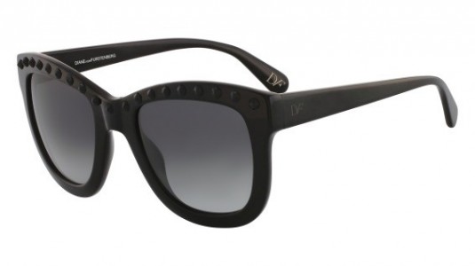 Diane Von Furstenberg DVF595S Sunglasses, (001) BLACK