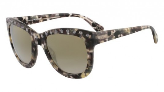 Diane Von Furstenberg DVF595S Sunglasses, (002) BLACK MARBLE