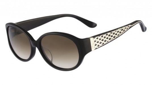 Ferragamo SF664SA Sunglasses, (001) BLACK