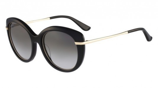Ferragamo SF724S Sunglasses, (001) BLACK