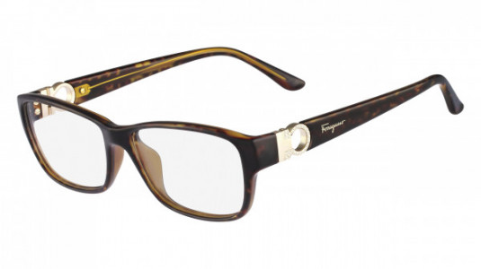 Ferragamo SF2666R Eyeglasses, (214) TORTOISE