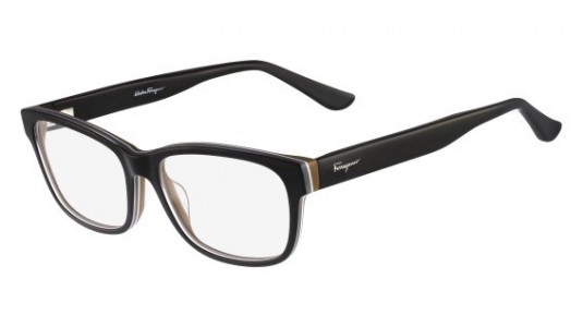Ferragamo SF2692 Eyeglasses, 009 BLACK/BROWN