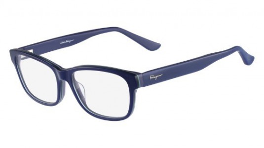 Ferragamo SF2692 Eyeglasses, 412 BLUE/NAVY