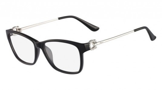 Ferragamo SF2705R Eyeglasses, (001) BLACK