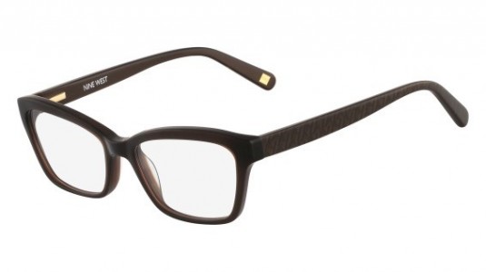 Nine West NW5060 Eyeglasses, (210) CRYSTAL BROWN