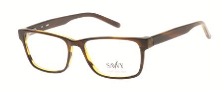 Savvy SV-0396 (SAVVY 396) Eyeglasses, L82 (MOL) - Dark Olive