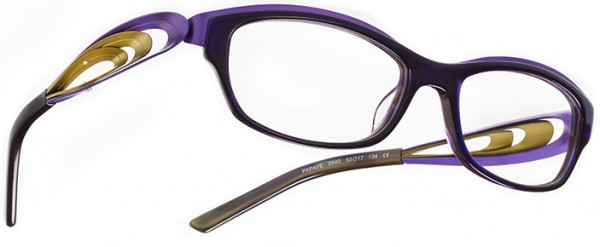 Boz by J.F. Rey PAPAYE Eyeglasses, Purple - Green (2040)