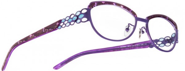Boz by J.F. Rey RUMBA Eyeglasses, Purple - Blue (2070)