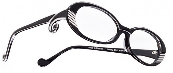 Boz by J.F. Rey SABAKU Eyeglasses, Black - White (0010)