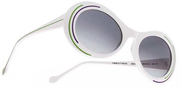 Boz by J.F. Rey SPICE Sunglasses, White (1053)