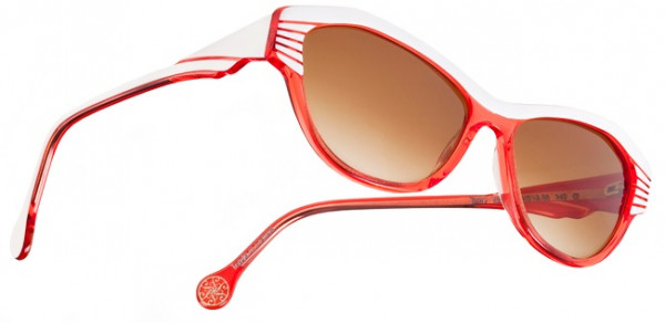 Boz by J.F. Rey TAMY Sunglasses, White - Red (1030)