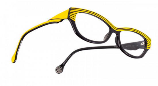 Boz by J.F. Rey TANGO Eyeglasses, Yellow - Black (5000)