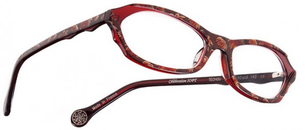 Boz by J.F. Rey TECHOU Eyeglasses, Brown - Red (6030)