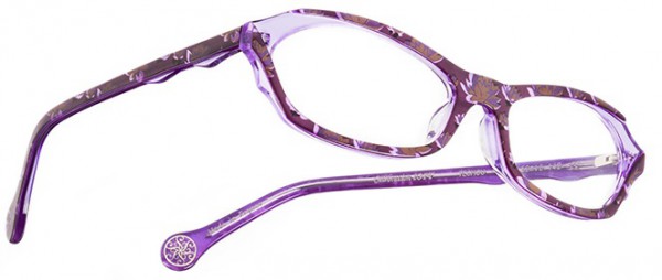 Boz by J.F. Rey TECHOU Eyeglasses, Purple (7273)