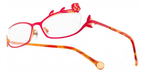 Boz by J.F. Rey TOPAZE Eyeglasses, Fushia / Orange (8060)