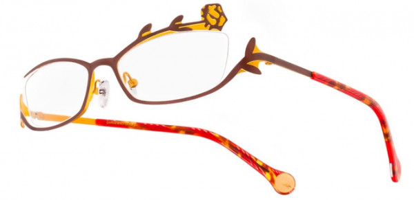 Boz by J.F. Rey TOPAZE Eyeglasses, Brown - Yellow (9050)
