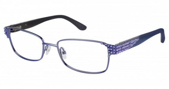 Jimmy Crystal DASHING Eyeglasses, PURPLE