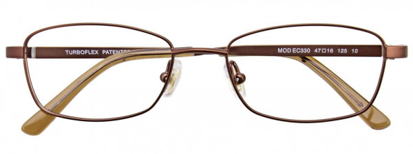 EasyClip EC330 Eyeglasses, 010 - Satin Brown
