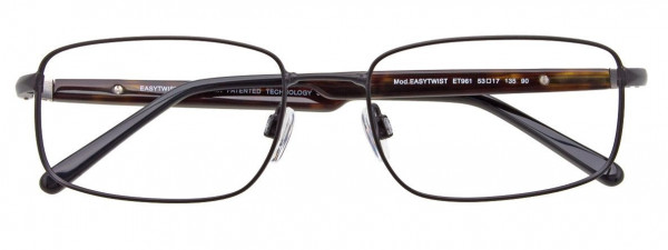 EasyTwist ET961 Eyeglasses, 090 - Satin Black