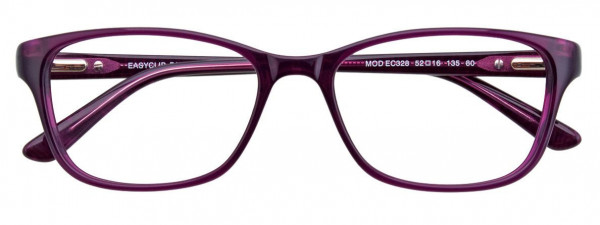 EasyClip EC328 Eyeglasses, 080 - Dark Purple