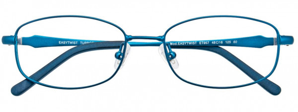 EasyTwist ET957 Eyeglasses, 060 - Matt Teal